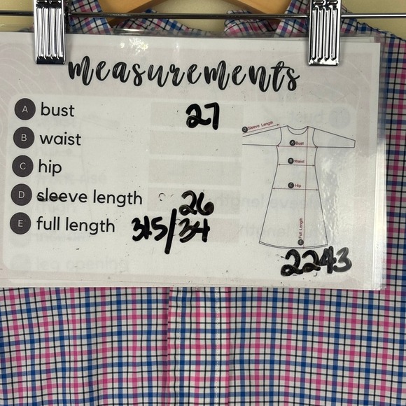 Ralph Lauren Mens XL Classic Fit Button Down Shirt Gingham Check Pink Blue - Picture 2 of 6